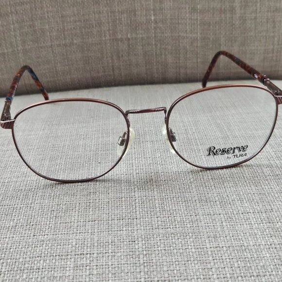Reserve by TURA Women Eyeglasses Frame MOD708 COP 55[]19 145 Frame Japan New - Picture 5 of 13
